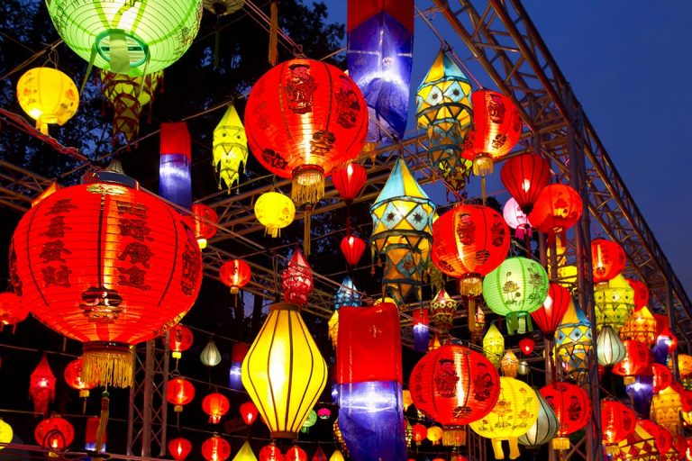 Festivals à Hong Kong (lanternes)